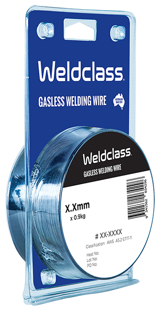 WELDCLASS WIRE - GASLESS E71T - GS 0.8MM 0.9KG 